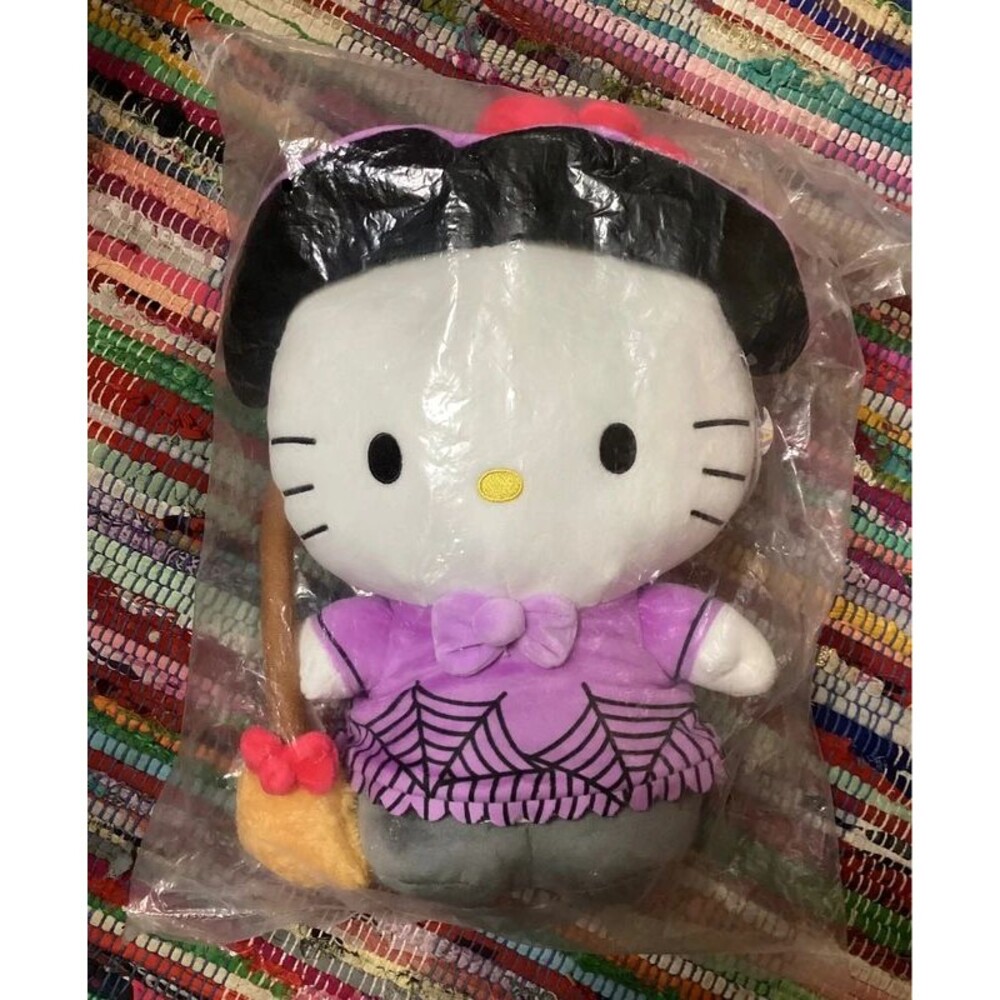 Kidrobot x Sanrio Hello Kitty 13" Halloween Witch Hello Kitty Plush Sealed Bag